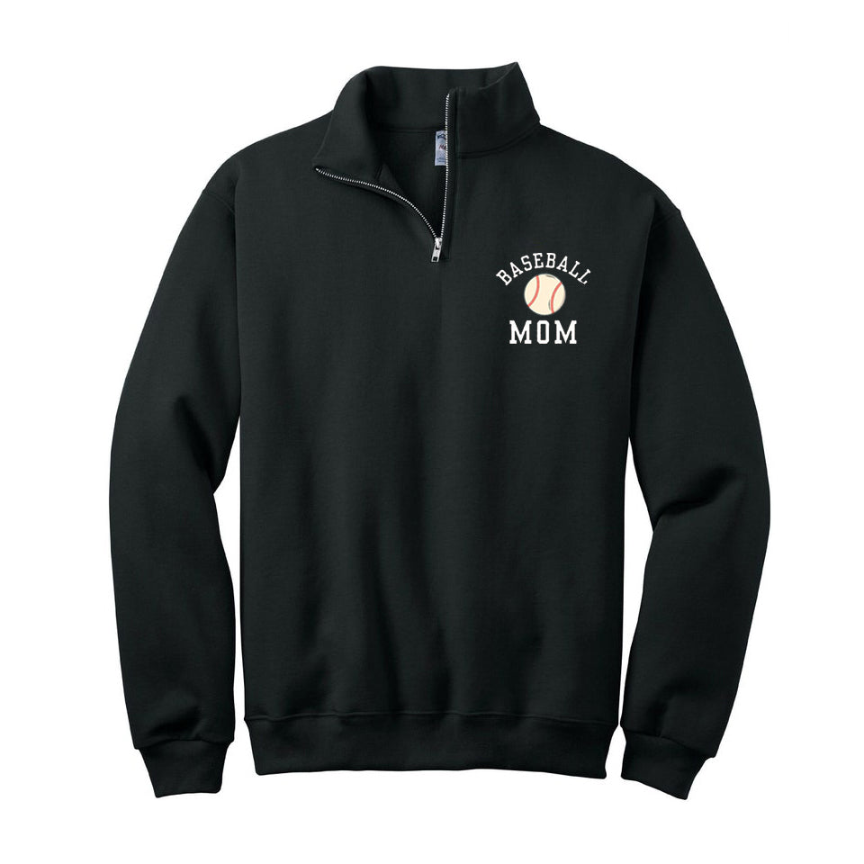Custom sports personalized 1/4 zip sweater shirt with name