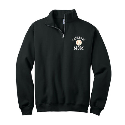Custom sports personalized 1/4 zip sweater shirt with name
