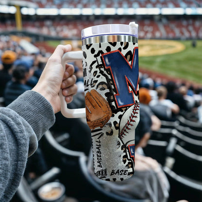 Baseball Mom Tumbler, team mom gift, baseball mama cup, baseball tumbler