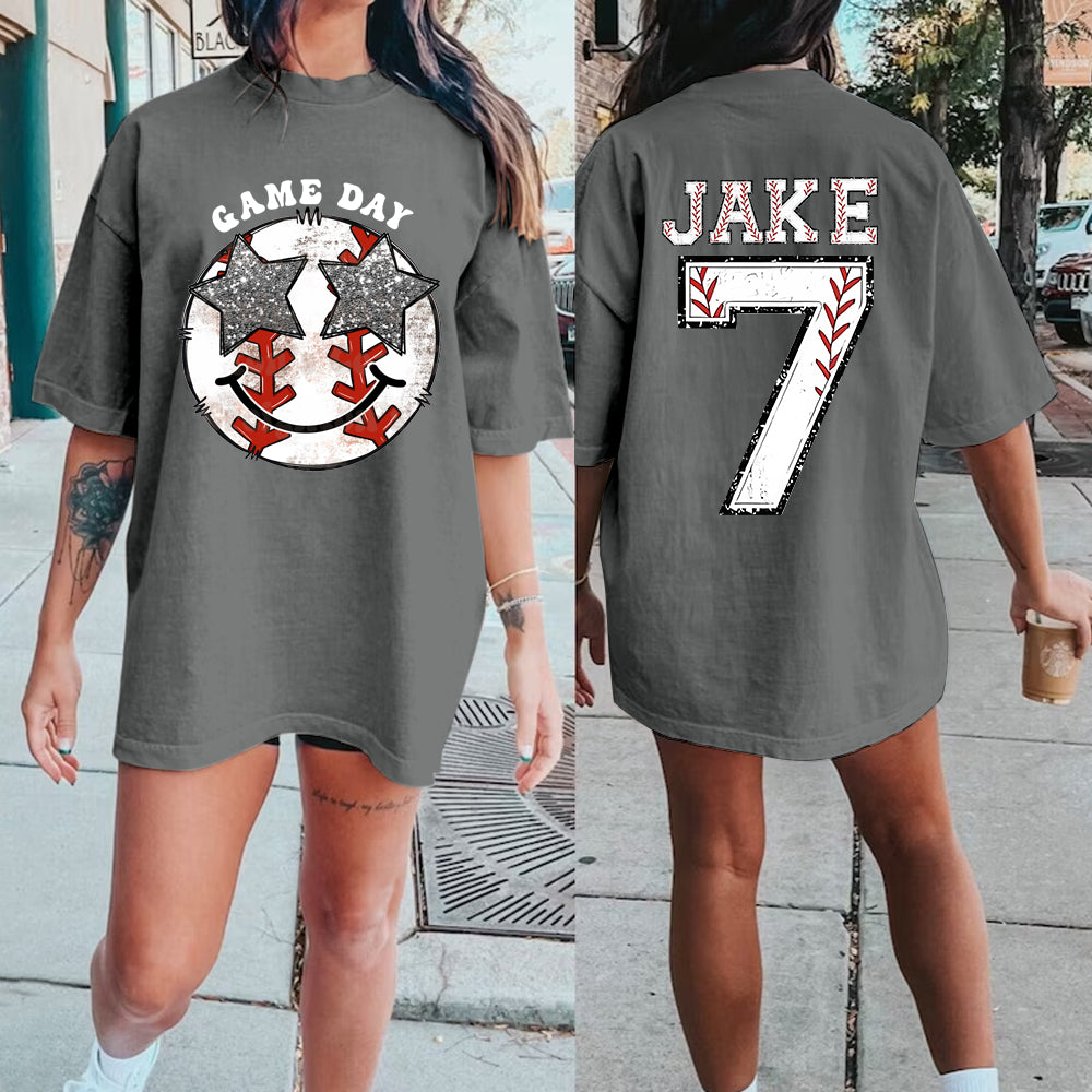 Custom Baseball Shirt Custom Name Custom Number Custom Team Baseball Shirt