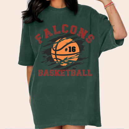 Custom Basketball Mama Shirt, Basketball Shirt, Sport Mom Gift，Mascot Template  Basketball Shirt