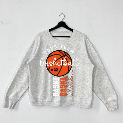 Custom Basketball Tee/Family T-Shirt/Basketball Team Shirt