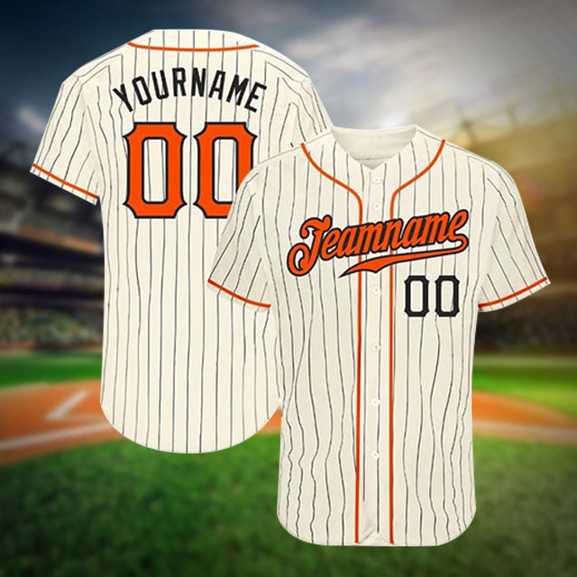 Personalized Name Jersey Custom Color Baseball Jersey