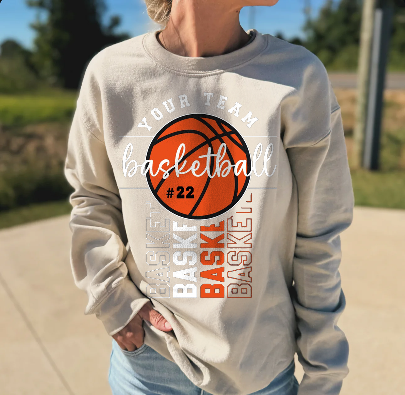 Custom Basketball Tee/Family T-Shirt/Basketball Team Shirt