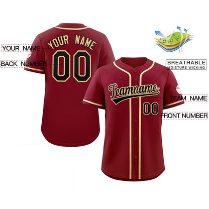 Custom Baseball Jersey Stitched Personalized Baseball Shirt