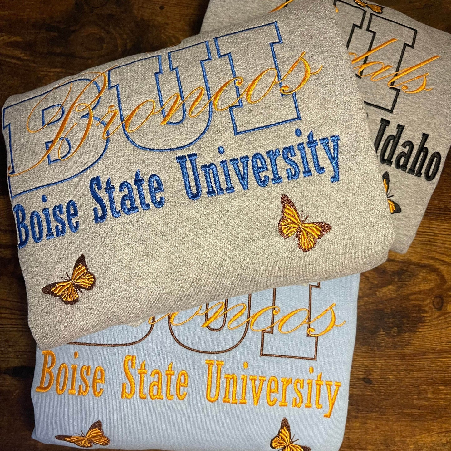 Custom Embroidered University Sweatshirt