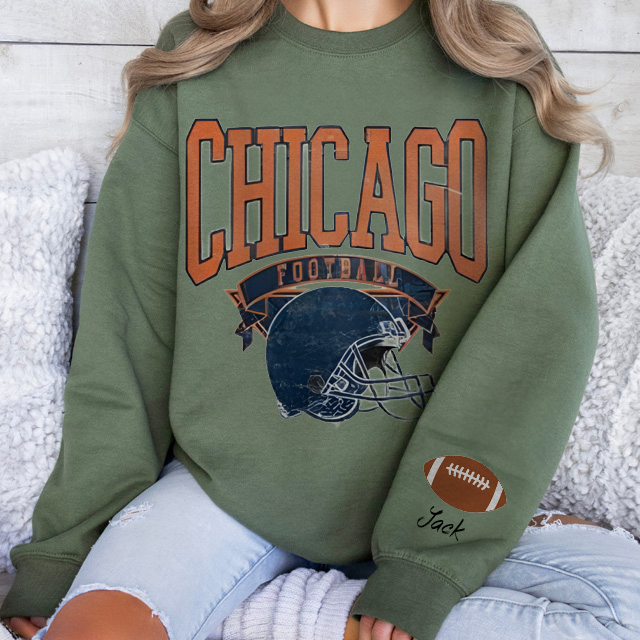 Customized All Teams Football Sweatshirt