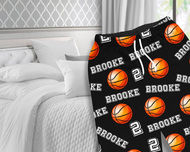 Personalized Basketball Pajama,gift for Basketball player