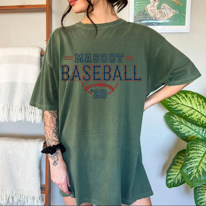 Custom Baseball Team T-Shirt/Custom School Spirit Shirt