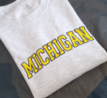 Custom Embroidered University Sweatshirt