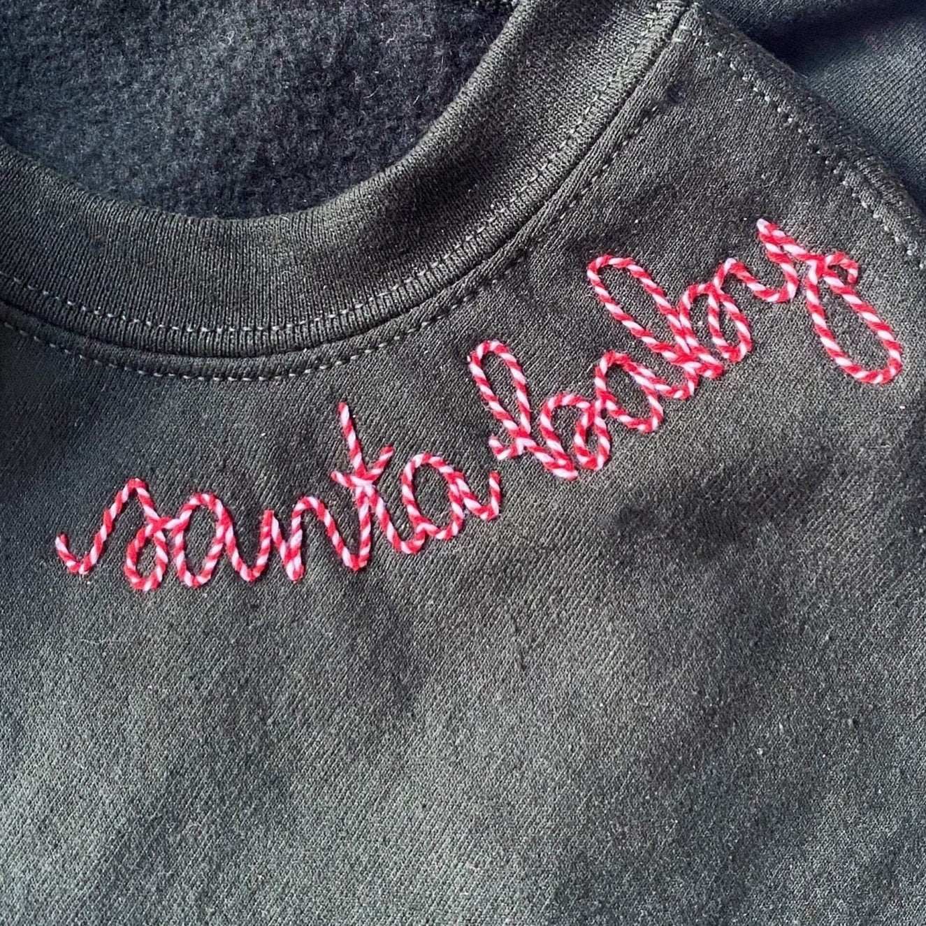 Custom Christmas Embroidered Sweatshirt