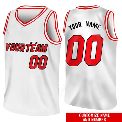 Custom Basketball Jersey Stitched Personalized Basketball Shirt