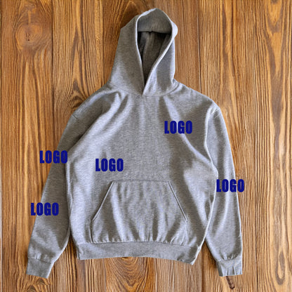 Custom 5 Spot Embroidered Sweatshirt/Hoodie Boxy Fit