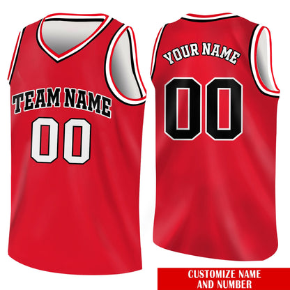 Custom Basketball Jersey Stitched Personalized Basketball Shirt