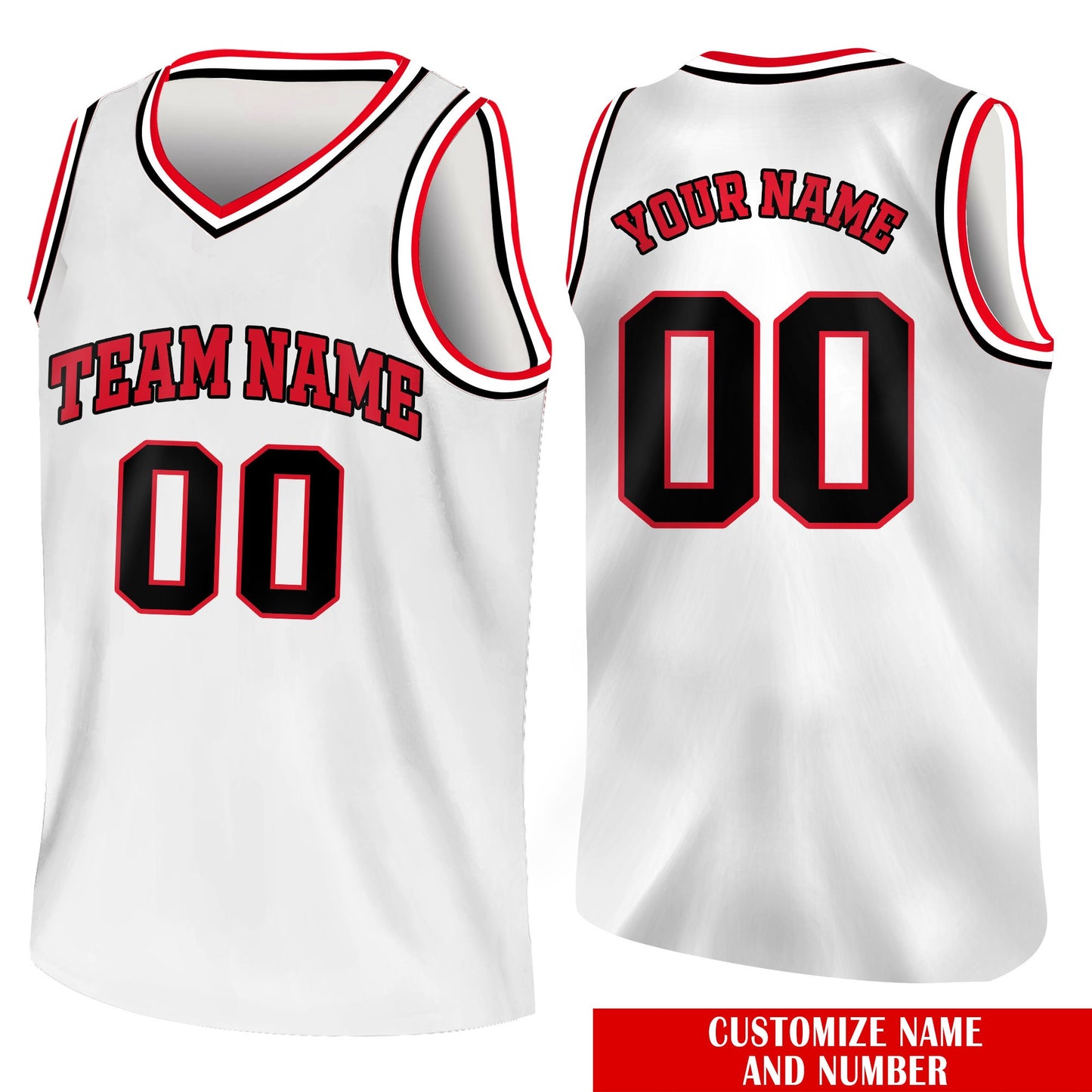 Custom Basketball Jersey Stitched Personalized Basketball Shirt