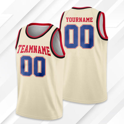 Custom Basketball Jersey Stitched Personalized Basketball Shirt