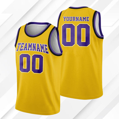 Custom Basketball Jersey Stitched Personalized Basketball Shirt