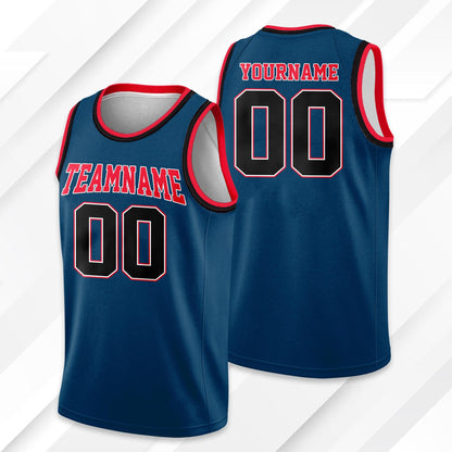 Custom Basketball Jersey Stitched Personalized Basketball Shirt