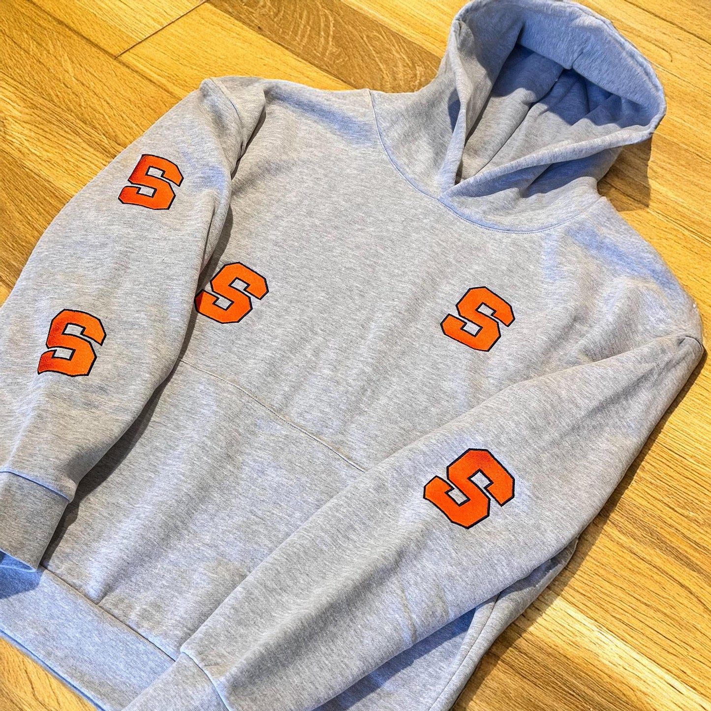 Custom 5 Spot Embroidered Sweatshirt/Hoodie Boxy Fit