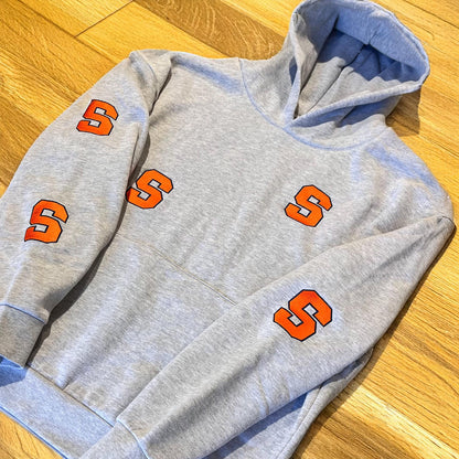 Custom 5 Spot Embroidered Sweatshirt/Hoodie Boxy Fit