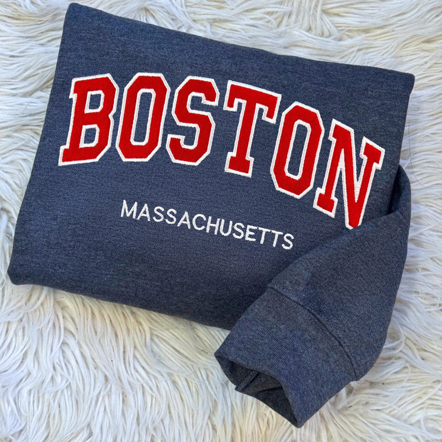 Custom Embroidered University Sweatshirt