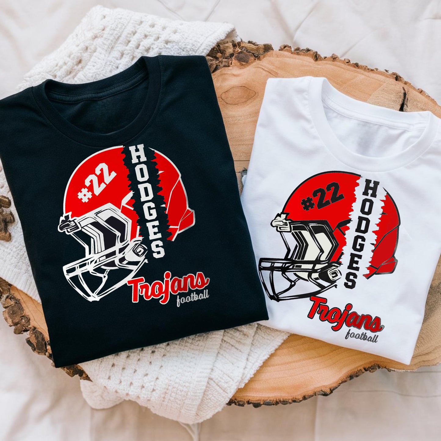 Personalized Football T-Shirt/Custom Football Helmet Frame Shirts/Football Dad Football Mom T Shirt