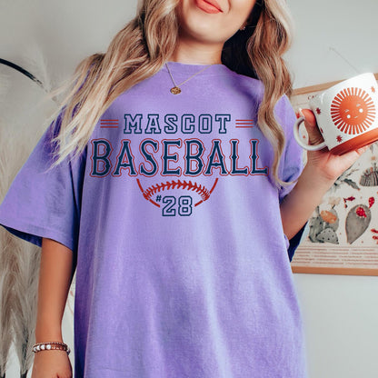 Custom Baseball Team T-Shirt/Custom School Spirit Shirt