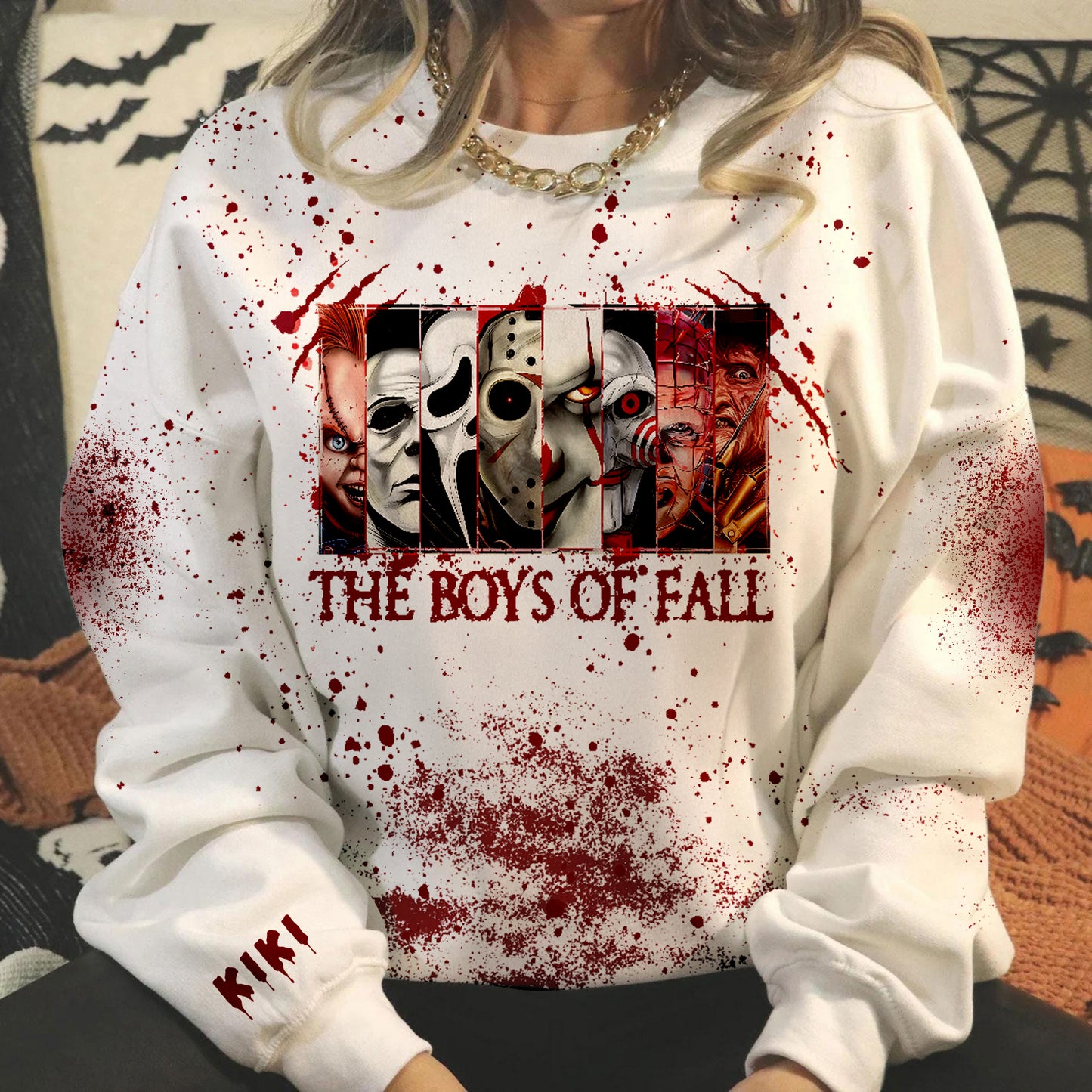 Horror Film The Boys Of Fall Sweatshirt/Personalize Halloween Hoodie