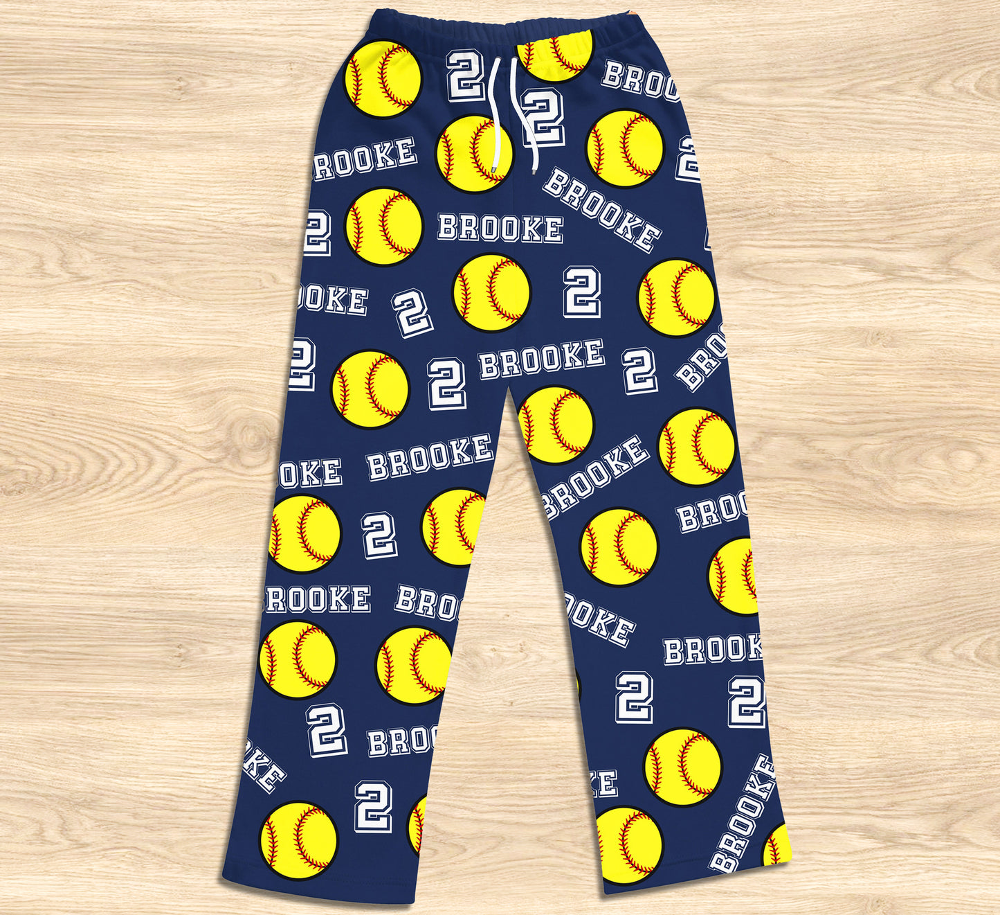 Personalized Softball Pajama,gift for Softball player