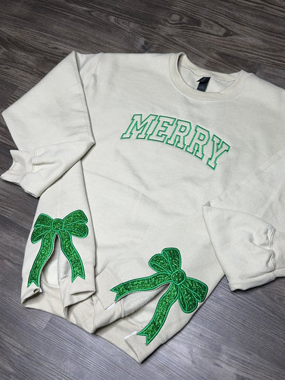 Custom Side Bow Cut-Out Sweatshirt