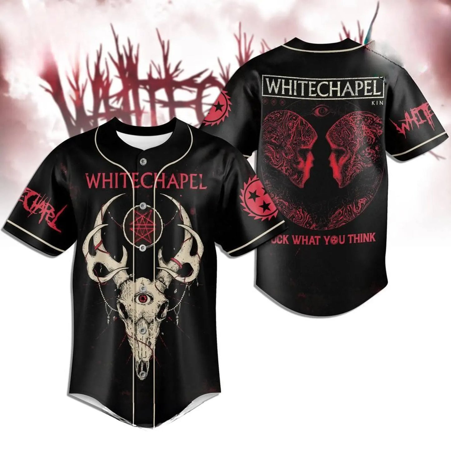 Whitechapel 2025 Inspired Baseball Jersey Shirt