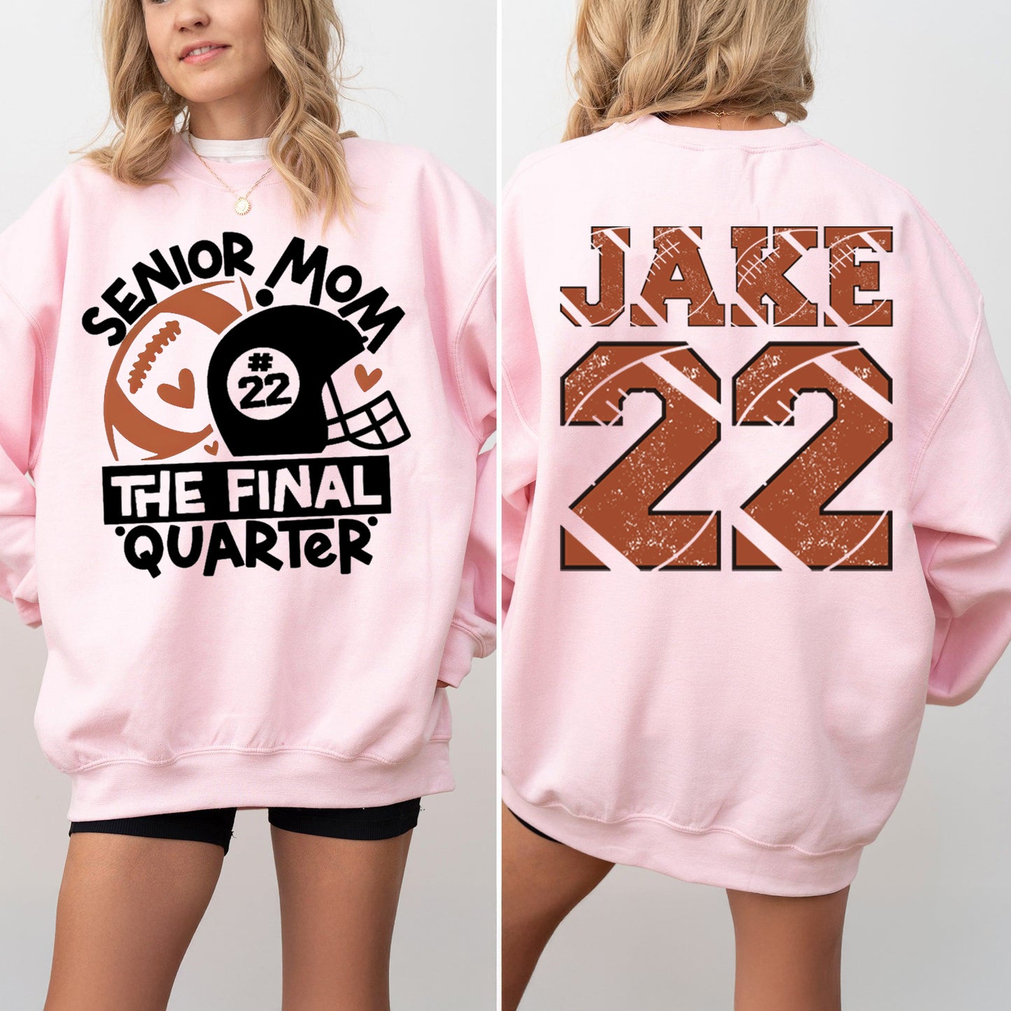 Senior Mom the Final Quarter Shirt,Football Mom Shirt,Football Mom Sweatshirt