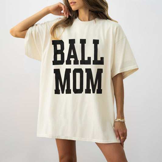 Custom Ball Mom T-Shirt/Personalize Team Shirt/Custom Mom Gift