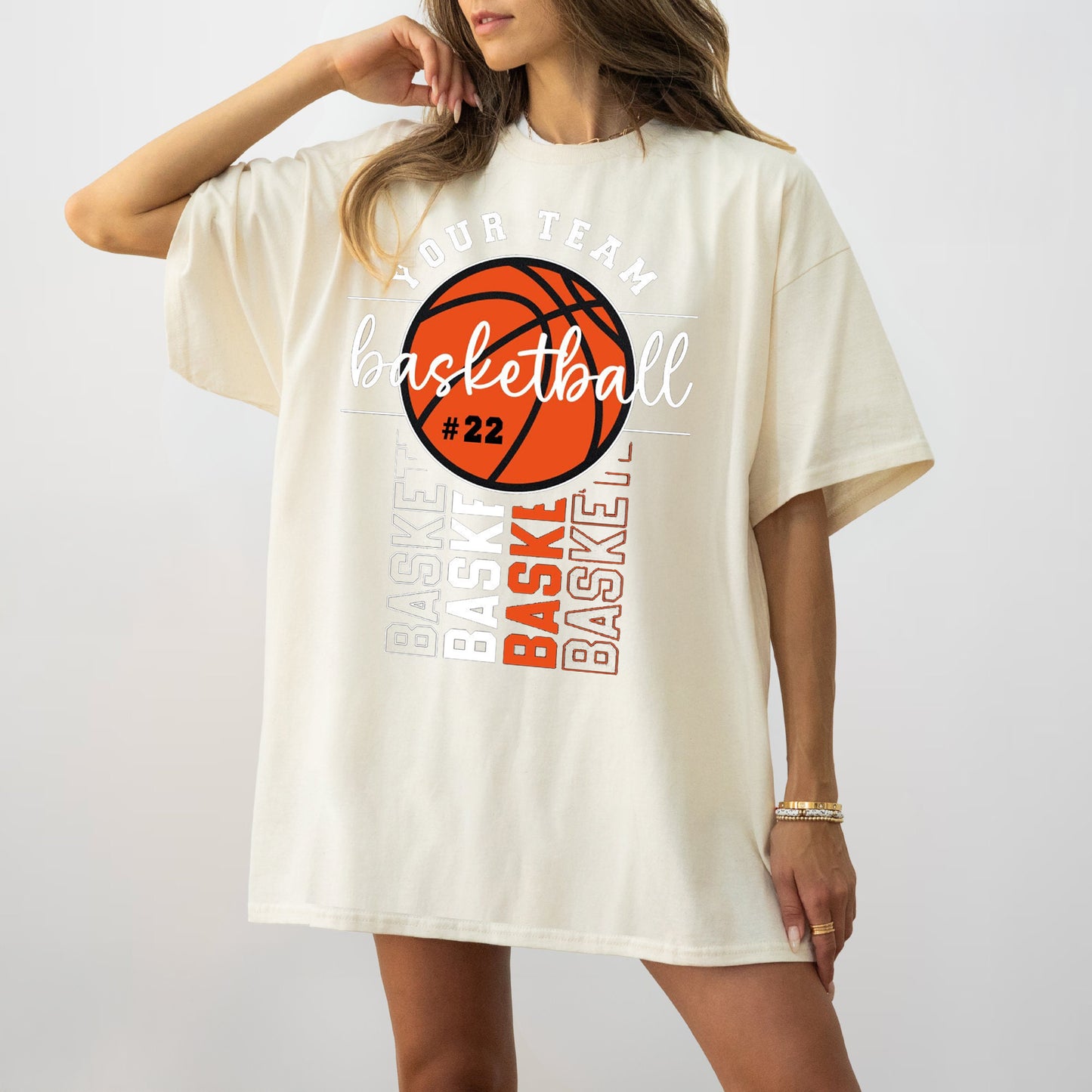 Custom Basketball Tee/Family T-Shirt/Basketball Team Shirt