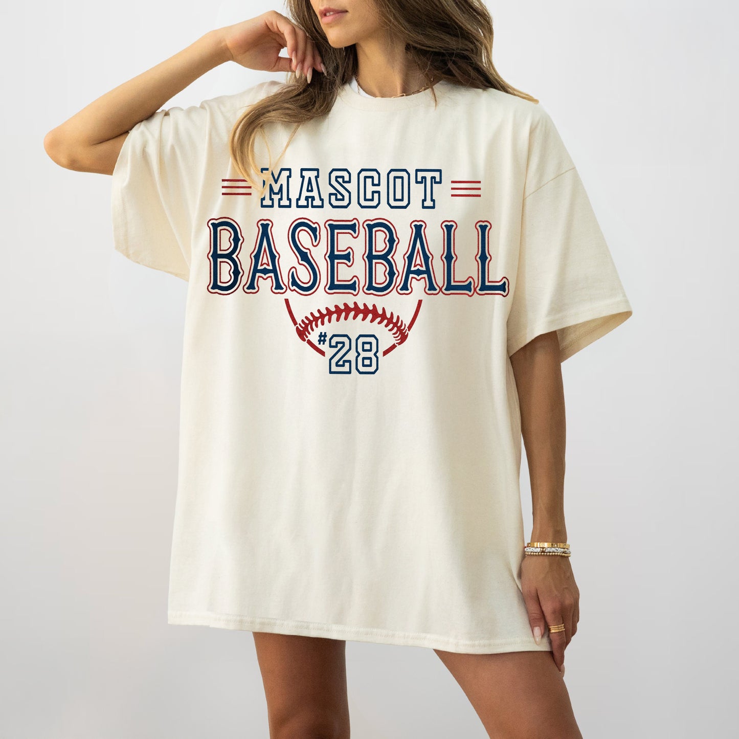 Custom Baseball Team T-Shirt/Custom School Spirit Shirt