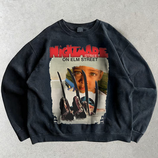 Custom A Nightmare on Elm Street Photo Shirt/Hallwoeen Sweatshirt